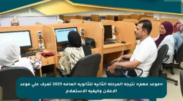 «موعد مهم» نتيجة المرحلة الثانية للثانوية العامة 2025 تعرف على موعد الإعلان وكيفية الاستعلام